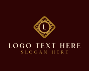 Luxury Wooden Craft Logo