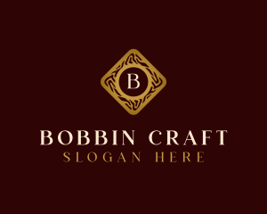 Luxury Wooden Craft logo design