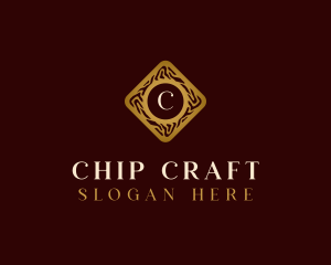 Luxury Wooden Craft logo design