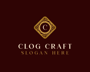 Luxury Wooden Craft logo design