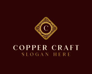 Luxury Wooden Craft logo design
