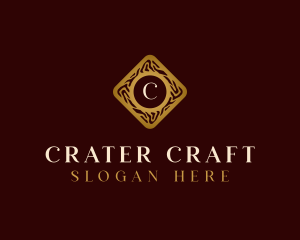 Luxury Wooden Craft logo design