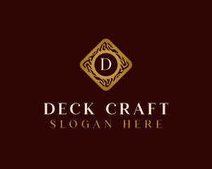 Luxury Wooden Craft logo design