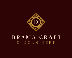 Luxury Wooden Craft logo design