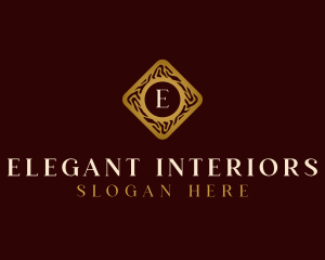 Luxury Wooden Craft logo design