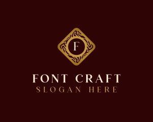 Luxury Wooden Craft logo design