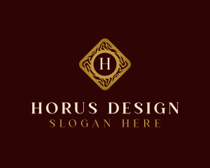 Luxury Wooden Craft logo design