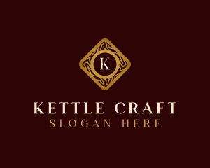 Luxury Wooden Craft logo design