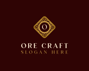 Luxury Wooden Craft logo design