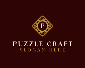 Luxury Wooden Craft logo design