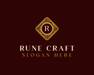 Luxury Wooden Craft logo design