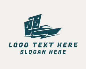 Fast Lightning Yacht  Logo