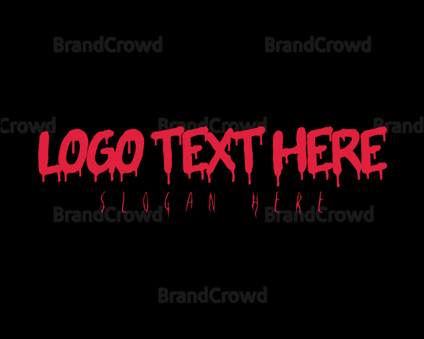 Spooky Blood Business Logo