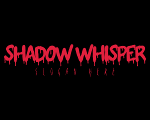 Suspense - Spooky Blood Business logo design