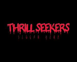 Suspense - Spooky Blood Business logo design