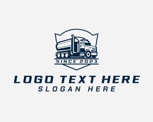 Gasoline - Fuel Truck Transportation logo design