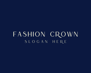 Premium Professional Fashion logo design