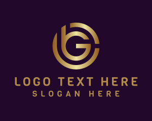 Letter Gb - Expensive Premium Finance Letter G logo design