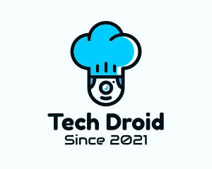 Droid - Food Camera Droid logo design