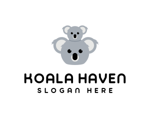 Koala - Koala Wildlife Zoo logo design