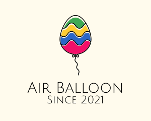Balloon - Cute Multicolor Balloon logo design
