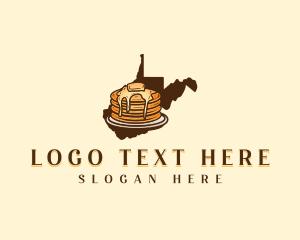 Sugar Maple - West Virginia Pancakes logo design