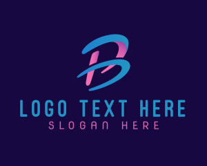 Digital - Creative Digital Letter B logo design
