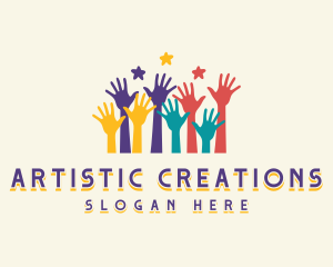 Creative Hand Community logo design