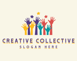 Creative Hand Community logo design