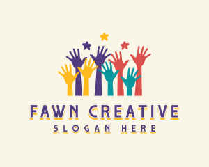 Creative Hand Community logo design