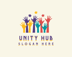 Community - Creative Hand Community logo design