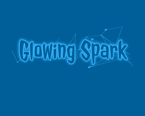 Lightning Power Glow  logo design