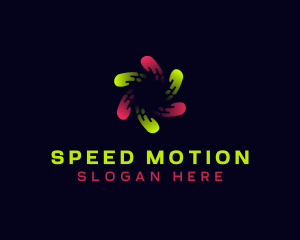 Motion - Motion Tech Swirl logo design