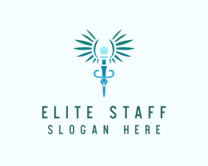 Staff - Caduceus Medical Staff logo design