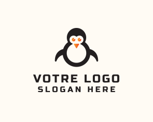 Penguin Zoo Animal  Logo