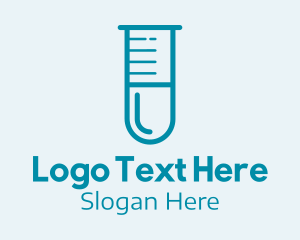 Lab Equipment - Science Test Tube logo design