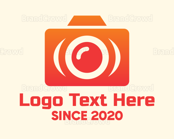 Camera Lens Photographer Logo