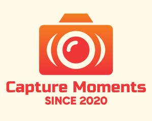 Camera Lens Photographer logo design