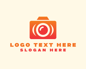 Lens - Camera Lens Photographer logo design