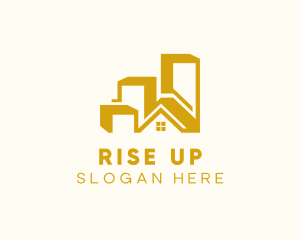 Urban Housing Real Estate logo design