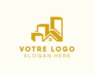 Urban Housing Real Estate logo design