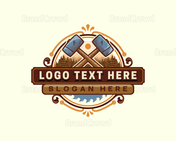 Hammer Masonry Woodwork Logo