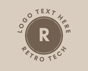 Retro Generic Brand logo design