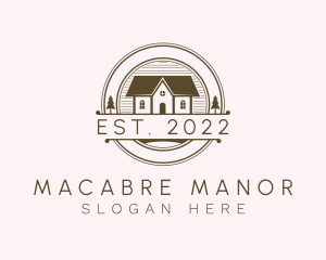 Mansion Residence Badge logo design