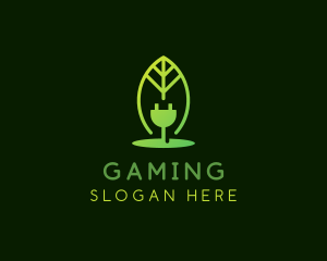 Sustainable Plug Leaf Logo