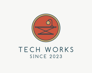 Office Table Furniture logo design