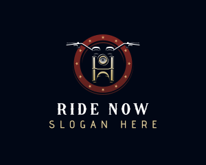 Motorbike Ride Motor logo design