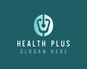 Health Stethoscope Doctor logo design