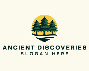 Pine Tree Forest logo design