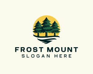 Pine Tree Forest logo design